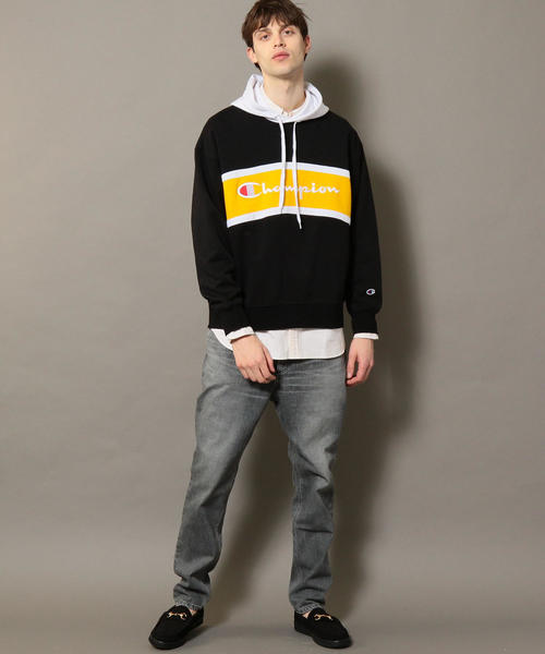 Champion（チャンピオン）の「【別注】 ＜CHAMPION(チャンピオン）＞ SWEAT PARKA/パーカー ◆（パーカー・メンズ・ホワイト/ブラック/グレー・X-LARGE/MEDIUM/LARGE/SMALL）」の11枚目の写真