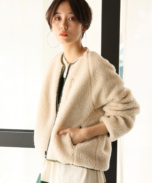 LOWRYS FARM（ローリーズファーム）の「リバーシブルブルゾン