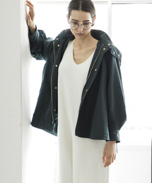 Emma Taylor | 【STYLEBAR】ミリタリーフレアーフードコート《ボアライナー付き》(マウンテンパーカー)