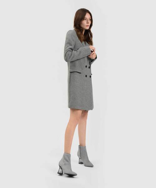 CHARLES & KEITH(チャールズ & キース)の「スカルプチャルルーサイトヒールブーツ / SCULPTURAL LUCITE HEEL BOOTS(ブーツ・レディース・ブラック/グレー/アイボリー・22.5cm/23cm/23.5cm/24.5cm/25cm/25.5cm)」の10枚目の写真