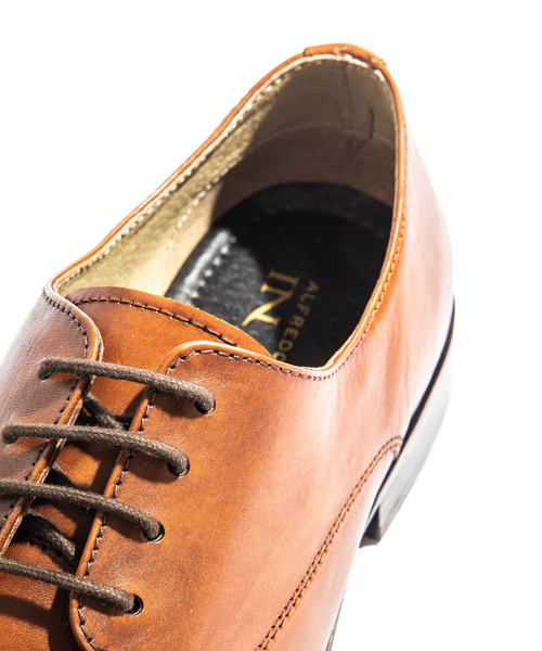 alfredoBANNISTER（アルフレッドバニスター）の「【ZOZOMAT 対応商品】WEB限定 外羽根 プレーントゥ シューズ（ドレスシューズ・メンズ・ブラック/ダークブラウン/キャメル・44/40/39/41/42/43）」の17枚目の写真