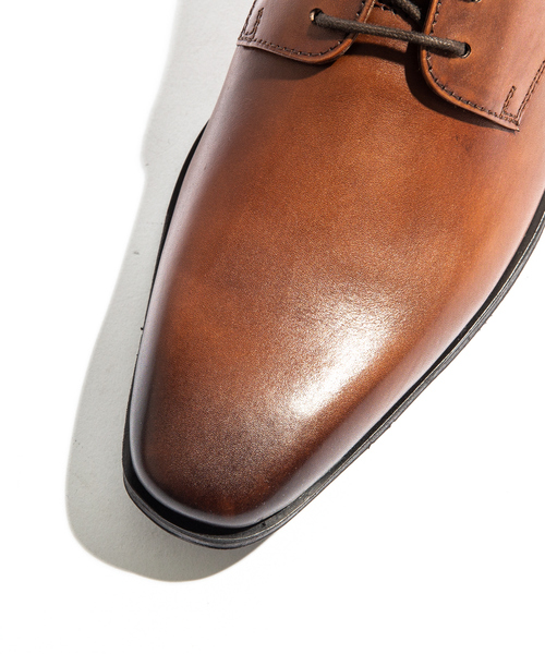 alfredoBANNISTER（アルフレッドバニスター）の「【ZOZOMAT 対応商品】WEB限定 外羽根 プレーントゥ シューズ（ドレスシューズ・メンズ・ブラック/ダークブラウン/キャメル・44/40/39/41/42/43）」の14枚目の写真