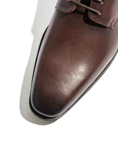 alfredoBANNISTER（アルフレッドバニスター）の「【ZOZOMAT 対応商品】WEB限定 外羽根 プレーントゥ シューズ（ドレスシューズ・メンズ・ブラック/ダークブラウン/キャメル・44/40/39/41/42/43）」の12枚目の写真