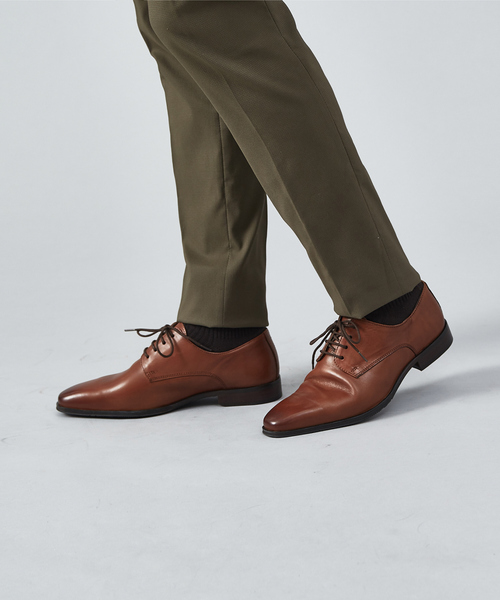 alfredoBANNISTER（アルフレッドバニスター）の「【ZOZOMAT 対応商品】WEB限定 外羽根 プレーントゥ シューズ（ドレスシューズ・メンズ・ブラック/ダークブラウン/キャメル・44/40/39/41/42/43）」の11枚目の写真