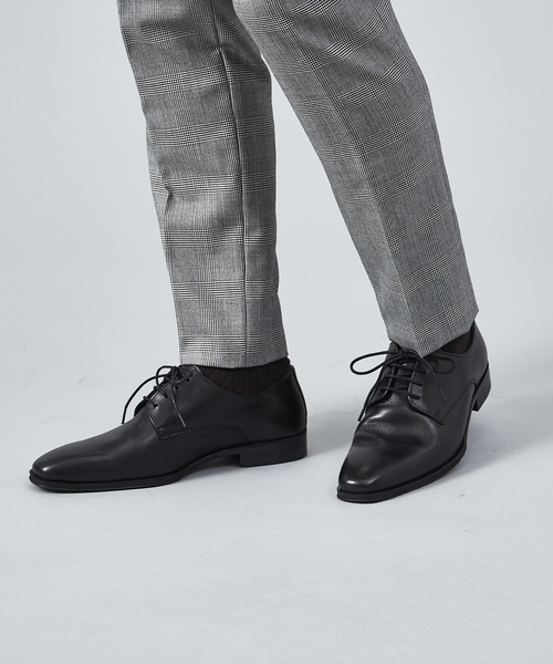 alfredoBANNISTER（アルフレッドバニスター）の「【ZOZOMAT 対応商品】WEB限定 外羽根 プレーントゥ シューズ（ドレスシューズ・メンズ・ブラック/ダークブラウン/キャメル・44/40/39/41/42/43）」の9枚目の写真