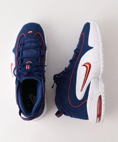 NIKE（ナイキ）の「＜NIKE＞ AIR MAX PENNY/エアペニー（スニーカー・メンズ・ロイヤルブルー/ホワイト・27cm/26cm/28cm）」の2枚目の写真