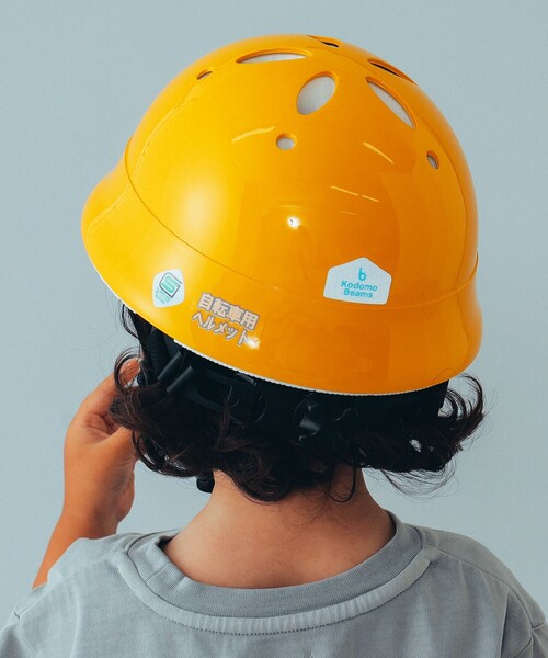 こども ビームス（コドモビームス）の「nicco / 別注 ベビー ヘルメット (1～2才)（スポーツグッズ・キッズ・ブルー系その他2/ホワイト/ブラウン/インディゴブルー/ピンク/イエロー/レッド系その他3/グリーン系その他5・46-50cm/47-52cm）」の11枚目の写真