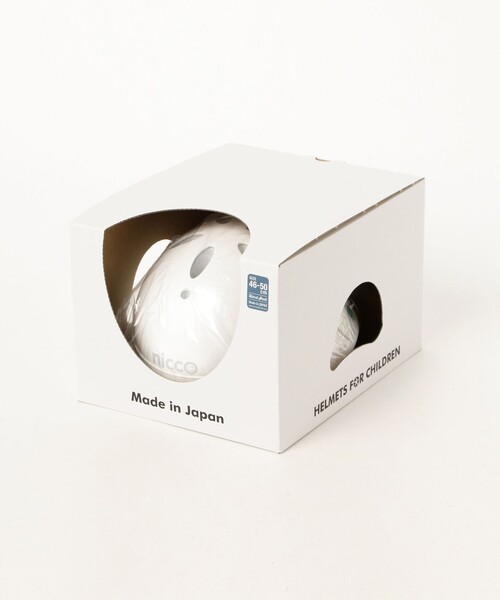 こども ビームス（コドモビームス）の「nicco / 別注 ベビー ヘルメット (1～2才)（スポーツグッズ・キッズ・ブルー系その他2/ホワイト/ブラウン/インディゴブルー/ピンク/イエロー/レッド系その他3/グリーン系その他5・46-50cm/47-52cm）」の18枚目の写真