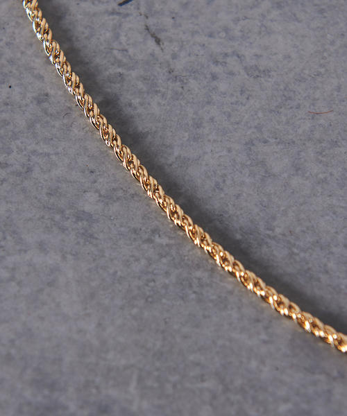 UNITED ARROWS（ユナイテッドアローズ）の「UBCB リング＆オーバル ネックレス（ネックレス・レディース・シルバー/ゴールド・FREE）」の7枚目の写真