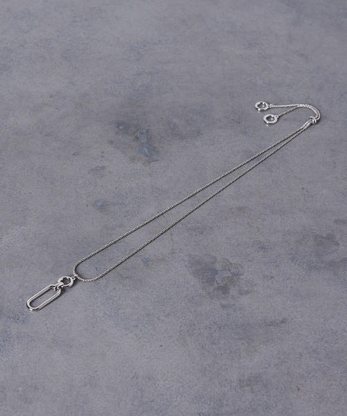 UNITED ARROWS（ユナイテッドアローズ）の「UBCB リング＆オーバル ネックレス（ネックレス・レディース・シルバー/ゴールド・FREE）」の9枚目の写真