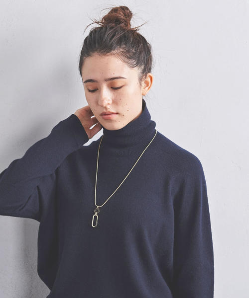 UNITED ARROWS（ユナイテッドアローズ）の「UBCB リング＆オーバル ネックレス（ネックレス・レディース・シルバー/ゴールド・FREE）」の11枚目の写真