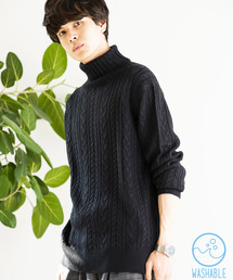 WEGO | WEGO/ケーブルタートルニット(ニット/セーター)