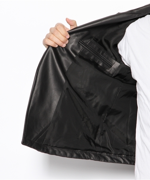 DIET BUTCHER SLIM SKIN ブラックレザージャケット DIET BUTCHER（ダイエットブッチャー）の「DIET BUTCHER SLIM