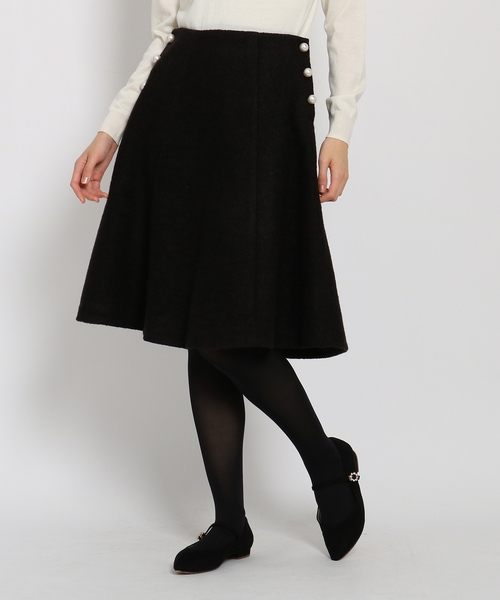 Ag By Aquagirl エージーバイアクアガール の ループヤーンフレアスカート スカート Wear