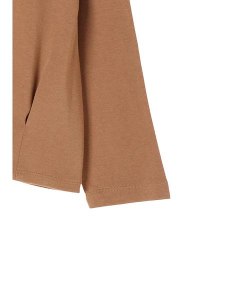 AMERICAN HOLIC（アメリカンホリック）の「・裾タックボートネックプルオーバー（Tシャツ/カットソー・レディース・ブラック/キャメル/杢グレー/チャコールグレー・FREE）」の14枚目の写真