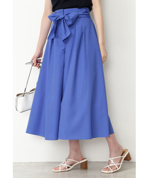 NATURAL BEAUTY BASIC | 手洗い可能/フロントリボンタイプライタースカーチョ(その他パンツ)