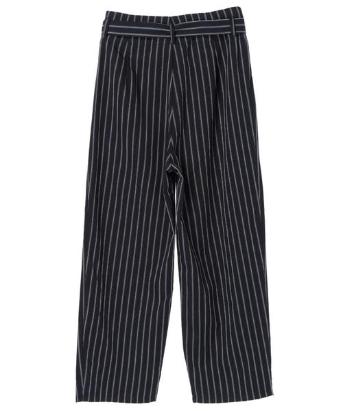 AMERICAN HOLIC（アメリカンホリック）の「ベルト付ハイタックパンツ（その他パンツ・レディース・ベージュ/ネイビー/ストライプ・M/L）」の12枚目の写真