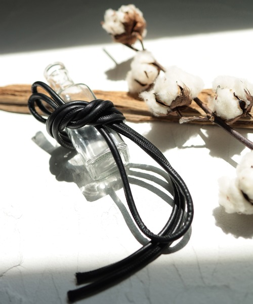 SESTO（セスト）の「丸紐のロープベルト（ベルト・レディース・ブラック/ブラウン/アイボリー/レオパード/グレイッシュベージュ/パイソン・ONE SIZE）」の15枚目の写真