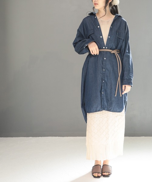 SESTO（セスト）の「丸紐のロープベルト（ベルト・レディース・ブラック/ブラウン/アイボリー/レオパード/グレイッシュベージュ/パイソン・ONE SIZE）」の20枚目の写真