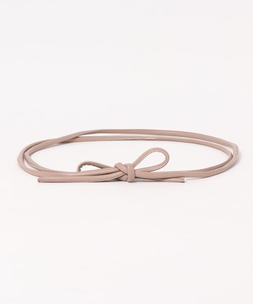 SESTO（セスト）の「丸紐のロープベルト（ベルト・レディース・ブラック/ブラウン/アイボリー/レオパード/グレイッシュベージュ/パイソン・ONE SIZE）」の13枚目の写真