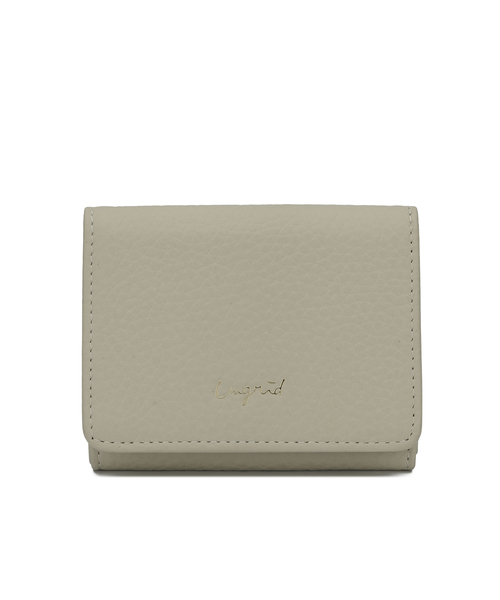 Ungrid（アングリッド）の「【Ungrid/アングリッド】　【牛革】　牛革三つ折りミニ財布（財布・レディース・ブラック/ダークブラウン/パープル/ネイビー/グレー/カーキ/ピンク/イエロー/アイボリー/ベージュ系その他/ブルー系その他/キャメル/ワイン/オリーブ/ゴールド/グレイッシュベージュ/オレンジ/グリーン/ブラウン系その他・FREE）」の21枚目の写真