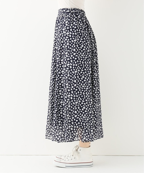 JOINT WORKS（ジョイントワークス）の「《追加2》レオパードギャザースカート（スカート・レディース・ベージュ/ネイビー・FREE）」の10枚目の写真