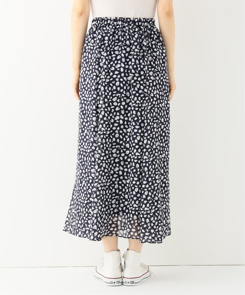 JOINT WORKS（ジョイントワークス）の「《追加2》レオパードギャザースカート（スカート・レディース・ベージュ/ネイビー・FREE）」の7枚目の写真