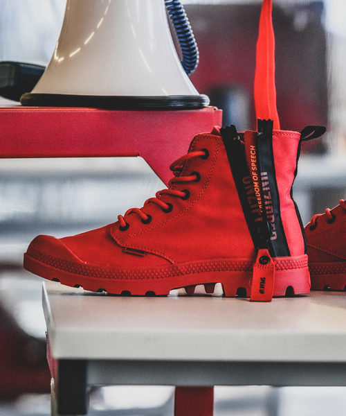 PALLADIUM（パラディウム）の「PALLADIUM/パラディウム PAMPA UNZIPPED/パンパ アンジップド（スニーカー・メンズ・ホワイト/ブラック/レッド/カーキ・22.5cm/23cm/23.5cm/24cm/24.5cm/25cm/25.5cm/26cm/26.5cm/27cm/27.5cm/28cm）」の4枚目の写真