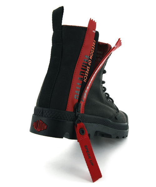 PALLADIUM（パラディウム）の「PALLADIUM/パラディウム PAMPA UNZIPPED/パンパ アンジップド（スニーカー・メンズ・ホワイト/ブラック/レッド/カーキ・22.5cm/23cm/23.5cm/24cm/24.5cm/25cm/25.5cm/26cm/26.5cm/27cm/27.5cm/28cm）」の12枚目の写真