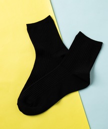 WEGO | WEGO/リブ無地ソックス(ソックス/靴下)