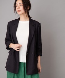 Munich | ヘリンボーンリネンテーラードジャケット(テーラードジャケット)