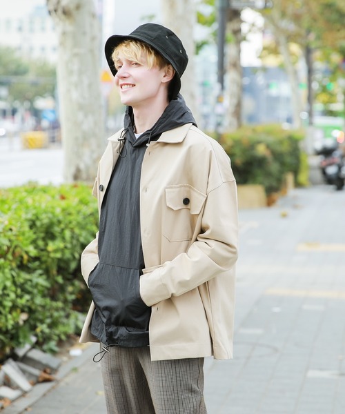 newhattan（ニューハッタン）の「newhattan /ニューハッタン バケットハット ツイル デニム（ハット・メンズ・ホワイト/ブラック/ダークブラウン/ベージュ/ネイビー/カーキ/ベージュ系その他/グリーン系その他/ライトベージュ/チャコール/ダークグリーン/ライトブルー/ダークブルー/ダークブラック/ライトブラック・S/M/L/XL/M/L）」の18枚目の写真