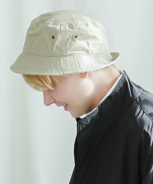 newhattan（ニューハッタン）の「newhattan /ニューハッタン バケットハット ツイル デニム（ハット・メンズ・ホワイト/ブラック/ダークブラウン/ベージュ/ネイビー/カーキ/ベージュ系その他/グリーン系その他/ライトベージュ/チャコール/ダークグリーン/ライトブルー/ダークブルー/ダークブラック/ライトブラック・S/M/L/XL/M/L）」の21枚目の写真