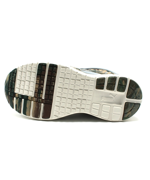 PUMA（プーマ）の「フューチャーディスクLITE ラギット　（UNISEX)  - prgressive youth - DISC（スニーカー・メンズ・グレー/ブラック×グレー・28cm/26.5cm/25cm/23cm/24.5cm/27.5cm/27cm/22.5cm/28.5cm/31cm/24cm/26cm/25.5cm/23.5cm/30cm/29cm）」の11枚目の写真