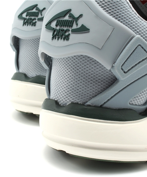 PUMA（プーマ）の「フューチャーディスクLITE ラギット　（UNISEX)  - prgressive youth - DISC（スニーカー・メンズ・グレー/ブラック×グレー・28cm/26.5cm/25cm/23cm/24.5cm/27.5cm/27cm/22.5cm/28.5cm/31cm/24cm/26cm/25.5cm/23.5cm/30cm/29cm）」の16枚目の写真