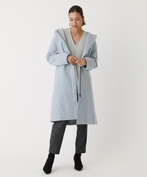 SIDE SLIT HOODIE COAT/サイドスリットフーディコート