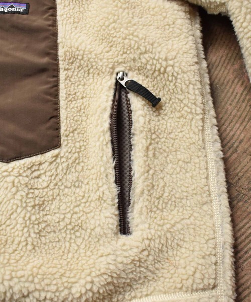 patagonia(パタゴニア)の「【ヴィンテージ古着】Patagonia/パタゴニア レトロX フルジップ フリースジャケット(ブルゾン・メンズ・ベージュ・LARGE)」の3枚目の写真