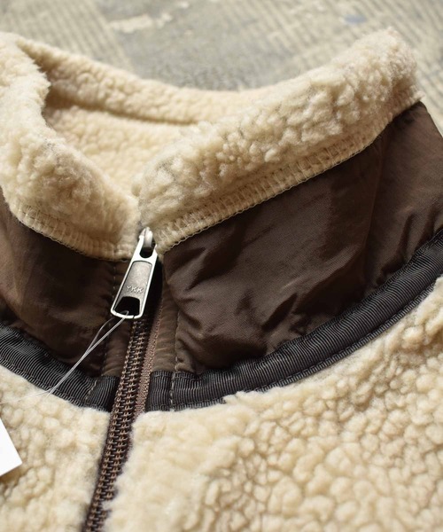 patagonia(パタゴニア)の「【ヴィンテージ古着】Patagonia/パタゴニア レトロX フルジップ フリースジャケット(ブルゾン・メンズ・ベージュ・LARGE)」の6枚目の写真