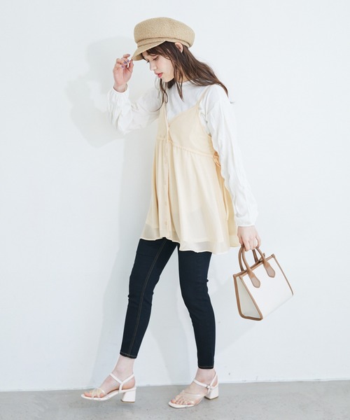 Heather（ヘザー）の「ヘザーISKOレギュラースキニーＳ【股下-5㎝】 881819（デニムパンツ・レディース・ブラック/ワンウォッシュ・SMALL/MEDIUM/LARGE/X-LARGE/X-SMALL）」の4枚目の写真