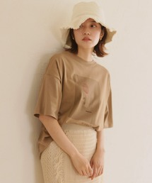 CLEIO | 【CLEIO】【ノベルティー対象】ニュアンスプリントTシャツ(Tシャツ/カットソー)