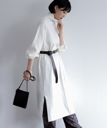 PAGEBOY | アウトリンキングハイネックニットワンピース(ワンピース)