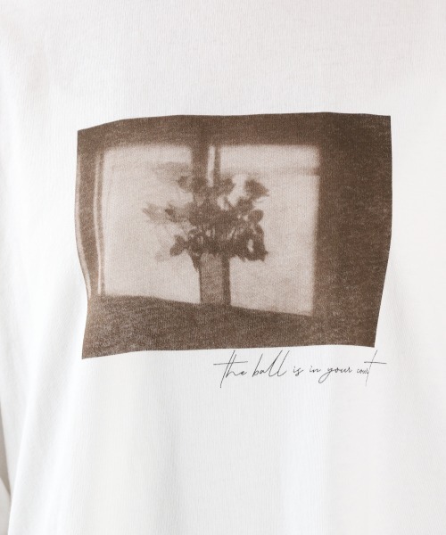 LOWRYS FARM(ローリーズファーム)の「フォトロンT 897587(Tシャツ/カットソー・レディース・チャコールグレー/ホワイト/ホワイト系その他・FREE)」の17枚目の写真