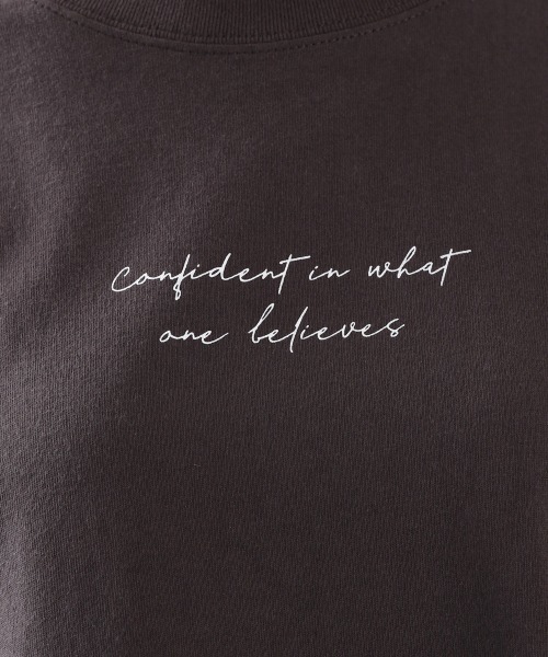 LOWRYS FARM(ローリーズファーム)の「フォトロンT 897587(Tシャツ/カットソー・レディース・チャコールグレー/ホワイト/ホワイト系その他・FREE)」の20枚目の写真