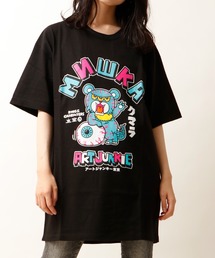 MISHKA ミシカ ラグラン Tシャツ 目玉 ストリート MISHKA ミシカ ラグラン Tシャツ 目玉 ストリート (MISHKA