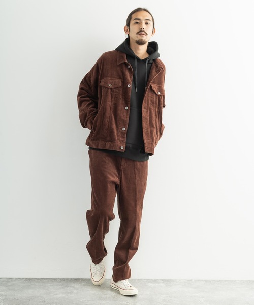 Rocky Monroe(ロッキーモンロー)の「コーデュロイシェフパンツ イージーパンツ(その他パンツ・メンズ・ブラック/ブラウン/カーキ/アイボリー・LL/M/L)」の14枚目の写真