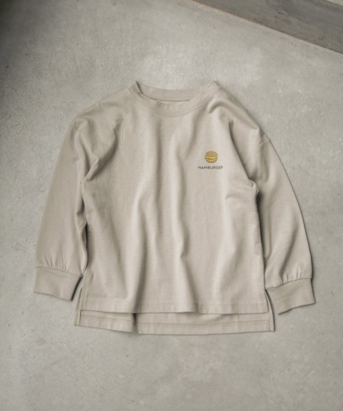 GLOBAL WORK（グローバルワーク）の「【キッズ】ヘビロッTEE/グラフィック/894485（Tシャツ/カットソー・キッズ・グレイッシュベージュ/ブラック/ホワイト/カーキ/ブラック系その他/ピンク系その他3・110cm/100cm/140cm/130cm/120cm）」の5枚目の写真