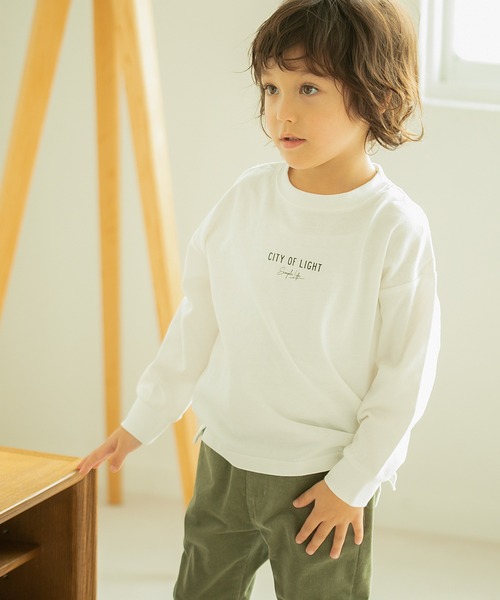 GLOBAL WORK（グローバルワーク）の「【キッズ】ヘビロッTEE/グラフィック/894485（Tシャツ/カットソー・キッズ・グレイッシュベージュ/ブラック/ホワイト/カーキ/ブラック系その他/ピンク系その他3・110cm/100cm/140cm/130cm/120cm）」の10枚目の写真