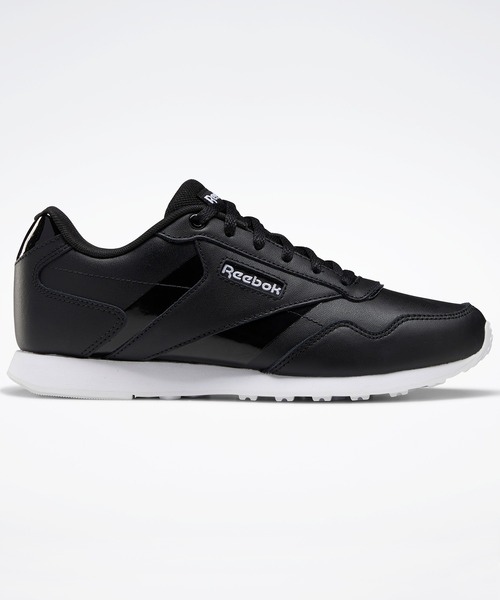 Reebok(リーボック)の「ロイヤル グライド LX / Royal Glide LX(スニーカー・レディース・ホワイト×ブラック/ブラック×ホワイト・22.5cm/23.0cm/25.5cm/23.5cm/24.0cm/25.0cm/24.5cm/22.0cm)」の2枚目の写真