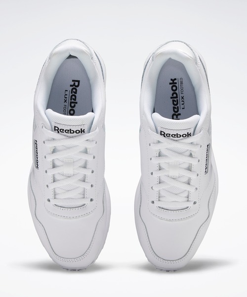 Reebok(リーボック)の「ロイヤル グライド LX / Royal Glide LX(スニーカー・レディース・ホワイト×ブラック/ブラック×ホワイト・22.5cm/23.0cm/25.5cm/23.5cm/24.0cm/25.0cm/24.5cm/22.0cm)」の5枚目の写真
