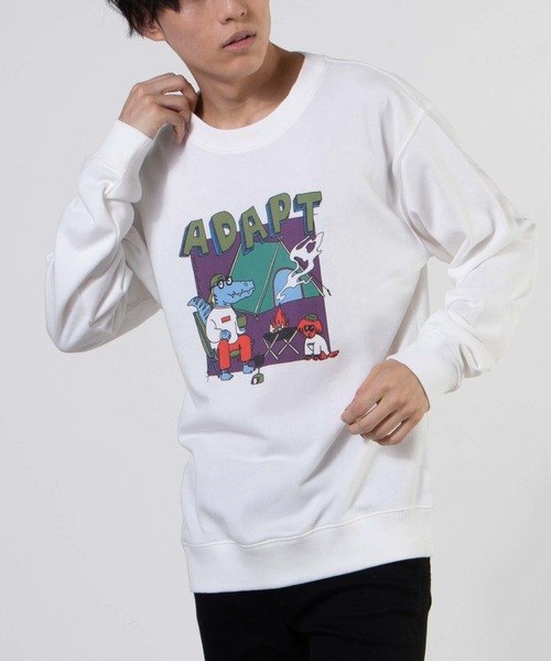 Wego ウィゴー の Wego キャラクターモチーフプルオーバー スウェット Wear